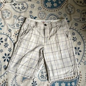 American Eagle striped shorts